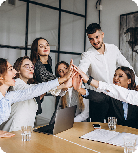 Équipe BeginBucks au travail